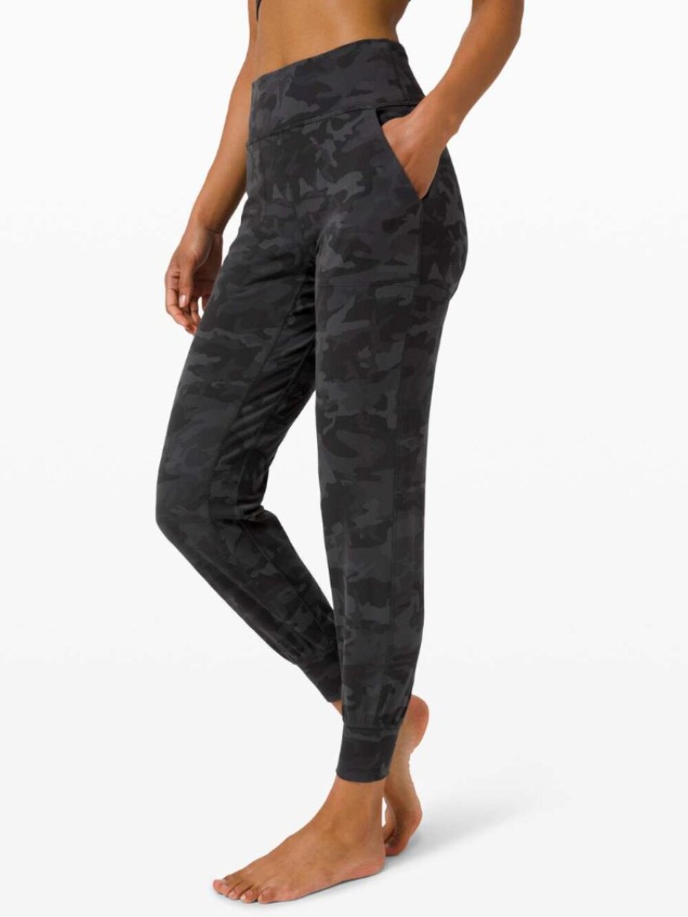 Lululemon Align Jogger 28” – Incognito Camo Grey – Size 4